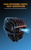 Personalización de Accesorios para Vehículos Todoterreno, Focos, Luces Todoterreno 4x4, Accesorios para Camionetas, Lentes Bi-led, Luz de Trabajo