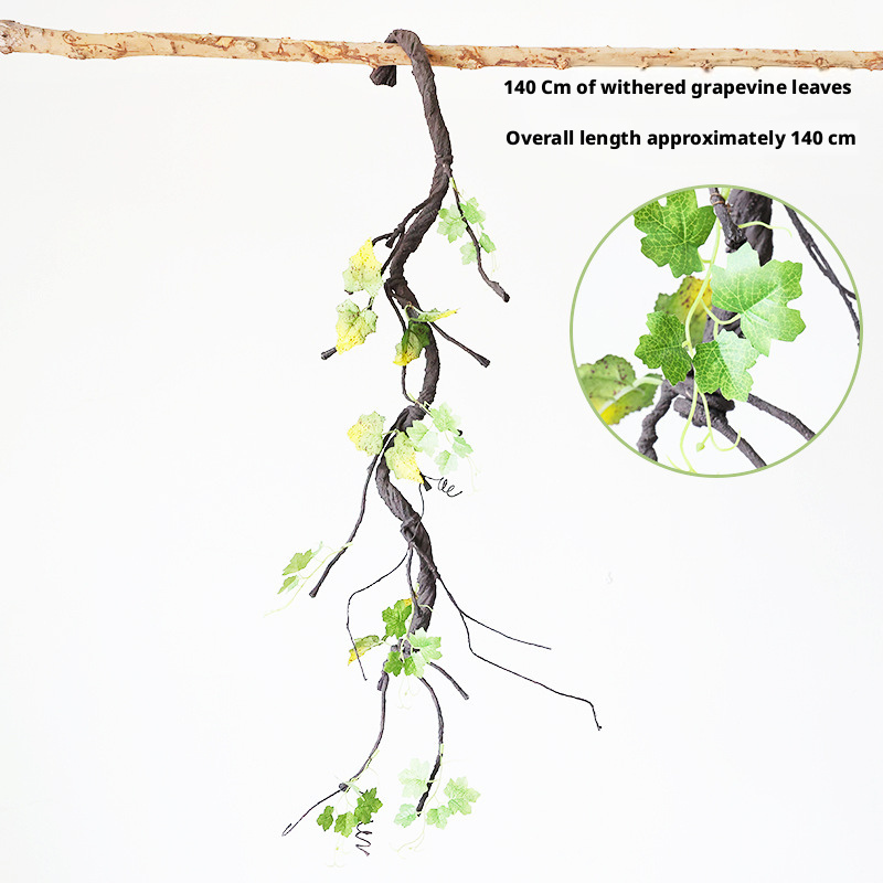 15#  140Cm grape leaves dried vine
