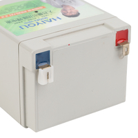 Baterai Lithium pintu keamanan 5,4 ah 12V, baterai baterai Lithium Ion efisiensi tinggi cocok untuk keamanan dan menggulung gerbang