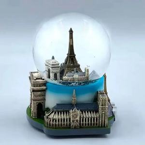 Recuerdos de Resina de <span class=keywords><strong>Francia</strong></span>, Globo de Nieve con la Torre Eiffel de París Personalizado, para Colección de Recuerdos, Nuevo 2025 - Product Image 4