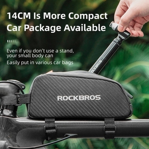 <span class=keywords><strong>ROCKBROS</strong></span> मिनी 130PSI एल्यूमीनियम मिश्र धातु साइकिल पंप ए वी/FV अल्ट्रालाइट आउटडोर साइकल चलाना पोर्टेबल एयर पंप बाइक <span class=keywords><strong>Inflator</strong></span> - Product Image 6