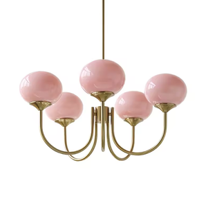 Celo iluminación moderna simple bola de cristal luces colgantes nórdico minimalista para sala de estar dormitorio - Product Image 5