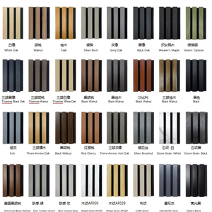 Panneau acoustique en bois plaqué laqué, 24x95 pouces, panneau mural absorbant le son en MDF PET composite pour studio, hôtel, taille personnalisée - Product Image 6