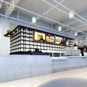 <span class=keywords><strong>Oni</strong></span> shopfitting การออกแบบตกแต่งภายในร้านกาแฟร้านค้าที่ทันสมัยที่กำหนดเองเฟอร์นิเจอร์ไม้สำหรับร้านกาแฟ - Product Image 2