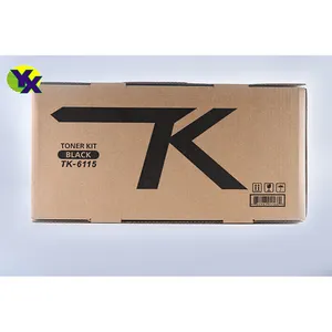 Vente en gros de haute qualité TK6115 TK6118 TK6119 TK6125 TK6128 TK6129 cartouche de toner compatible pour kyocera M4125 M4125idn M4132idn