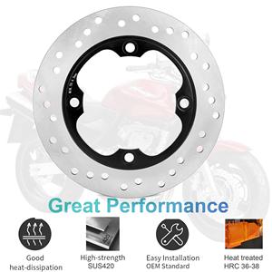 Disque de frein de moto arrière de 220mm pour Triumph <span class=keywords><strong>Daytona</strong></span> 675/600/995 Speed Triple 1050/675/885/955 Street Triple 675 R Speed Four - Product Image 3