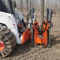 Nouvelle machine de transplantation d'arbres hydraulique à haute efficacité, multi-usages, pour l'exploitation forestière, directement de l'usine