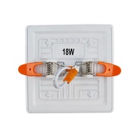 Panneau lumineux LED moulé sous pression de haute qualité SKD Panneau lumineux rond pour plafond en matière première