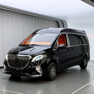 Accesorios Interiores de Lujo Estilo Maybach para <span class=keywords><strong>Mercedes</strong></span> <span class=keywords><strong>Vito</strong></span>, <span class=keywords><strong>Fundas</strong></span> de Asiento de Cuero Naranja Premium, Juego de Modificación de Acabados, Interior Completo - Product Image 1
