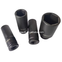 WUZHAO Jeu de douilles SAE et impériales de 3/8 pouces, 50 pièces, kit d'outils de réparation automobile professionnel