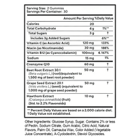 Rosebest Custom 7-en-1 Formule Premium Gummies à l'extrait de betterave, suppléments pour le soutien de l'oxyde nitrique et de la circulation avec CoQ10