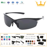 Lunettes de cyclisme professionnelles polarisées, coupe-vent, protection UV400, lunettes de sport unisexes pour VTT, vélo de route, OEM