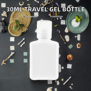 Plastic Squeeze <b>Bottle</b> Travel Free <b>Sample</b> Container 30ml Hand Gel <b>Bottle</b> for Hand Washing Gel Screen Printing Lotion Shampoo - Product Image 2