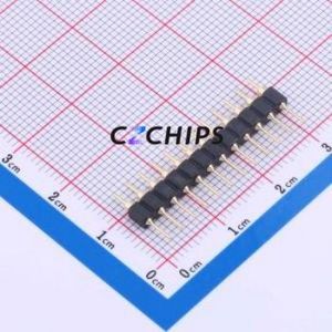 PZ254-1-12-Z-C Pin Header Through hole Component (THT),P=2.54mm Connector 1x12P 2.54mm Round Pin Through Hole - Product Image 2