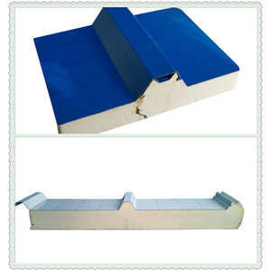Panneau sandwich préfabriqué pour villa Maison préfabriquée Structure légère en acier Matériau mural Panneau sandwich en polyuréthane - Product Image 4