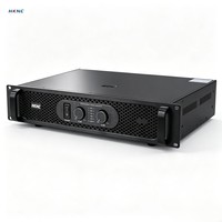 Amplificateur de sonorisation passif professionnel en métal 600W * 2 20ohm HG-B2600 avec bornes SPEAKON NL4 pour événements en direct, concerts et spectacles