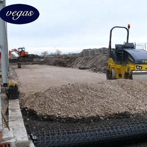 Rejillas de malla 30kN 40kN Geomallas de plástico biaxiales para muros de contención y pendientes - Product Image 6