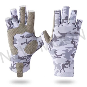 Guantes de Pesca UPF50+ Nuevos Guantes de Vela Personalizados para Hombre y Mujer con Diseño de Camuflaje - Product Image 2