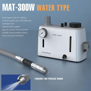 Turbine ad aria ad alta velocità da 320.000 RPM per laboratorio odontotecnico, tipo spray ad acqua per incisione di protesi in ceramica e protesi protesiche - Product Image 3