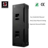 Sistema de Altavoces Activos para Exteriores Lase Sound Manufacturer LS-NXL 44 Profesional, Columna de Audio de 3x10 Pulgadas, Potencia de Salida de 1000W