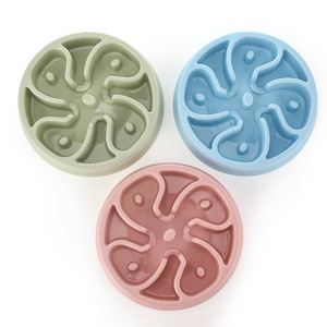Hot Sell <strong>Dog</strong> Cat Plastic Food <strong>Bowl</strong> Pets Luxury Pet <strong>Bowl</strong> <strong>Dog</strong> Feeder Slow <strong>Eating</strong> Pet <strong>Bowl</strong> - Product Image 1