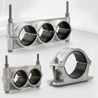 Serre-câble haute tension JGW, support de fixation robuste pour câbles, conception de compression stable, résistant aux vibrations
