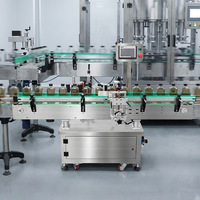 Machine d'étiquetage automatique portable pour bouteilles, technologie d'impression à jet d'encre avec moteur PLC, multi-tension (220/380/110V), multifonctionnelle