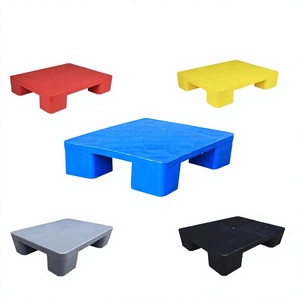 Pallet in Plastica 500x400 a 4 Vie Monofacciale Piccolo Nuovo per Stoccaggio a Terra - Product Image 2