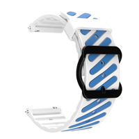 Correa de Repuesto Win-Win, Colorida, Activa, de Silicona de Dos Tonos, Ligera, Compatible con Relojes Samsung de 22 mm