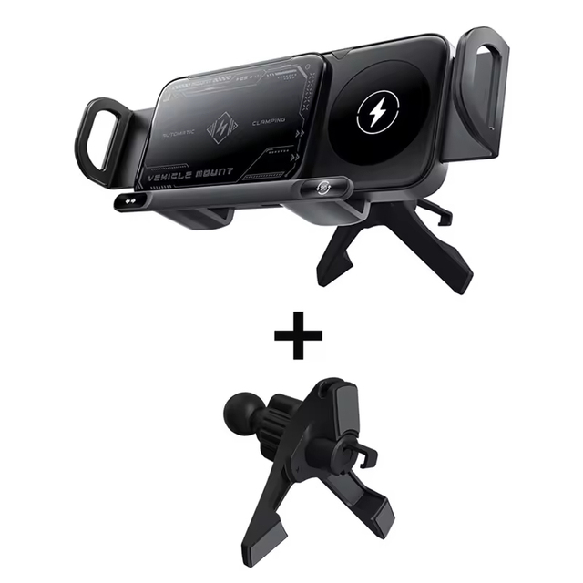 Trending Products 2026 New Arrivals Car Magnetic Flexible Phone Holder Fast Wireless Chargers for Foldable Screen Phone X01 Gift