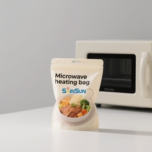 Bolsa de Plástico para Envasado de Alimentos Congelados, con Diseño de Logotipo Personalizado, Apta para Calentar en Microondas - Product Image 4