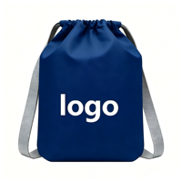 Sac de sport personnalisé avec logo, pour la gym, les voyages en plein air, les sports, avec cordon de serrage, pour hommes et femmes, imperméable, avec poche latérale zippée, grand format, en polyester
