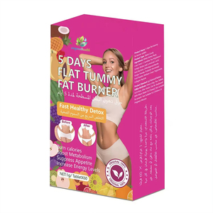 Tabletas Adelgazantes de 5 Días al por Mayor, Quemador de Grasa, Suplemento Herbal, Péptido de Colágeno, Probiótico, Etiqueta Privada, Desintoxicación y Limpieza - Product Image 1