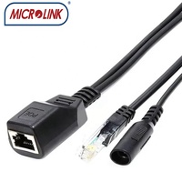 Solution PoE la moins chère 12V 10/100Mbps injecteur POE CCTV caméra IP accessoires combinateur et séparateur PoE