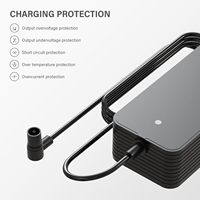Chargeur rapide certifié UL pour trottinettes électriques 54,6V 2A 53V 2,3A, câble de charge pour Xiaomi Ultra 4 Pro 2ème génération, Mi 4, Mi 5, Mi 5 Pro