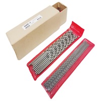 Foret hélicoïdal extra long en acier rapide HSS à queue droite 0.5-3 * 60-80-100-120