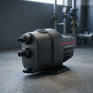 ปั๊มเพิ่มแรงดัน Grundfos รุ่น Scala1 5-55 ปั๊มหอยโข่งไฟฟ้าเฟสเดียว แบบเชื่อมต่อหน้าแปลน แรงดันสูงสุด 10 บาร์ ระยะดูด 7 เมตร - Product Image 3