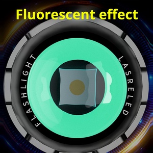 Xinsite Tùy Chỉnh 1000 Lumen Trắng Laser Đèn Pin Mạnh Mẽ <span class=keywords><strong>LED</strong></span> Ánh Sáng Đa-Chức Năng Hợp Kim Nhôm Màu Đen Đèn Pin Bền - Product Image 3