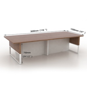 Bàn họp hội nghị 6 8 người với Bàn hội nghị hình chữ nhật nội thất văn phòng - Product Image 3