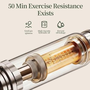 Portable <strong>Mini</strong> Stair <strong>Stepper</strong> with Resistance Bands - Full <strong>Body</strong> Workout Machine with LCD Monitor - Product Image 5