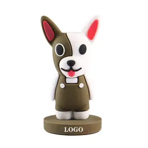 OEM/ODM figura de acción juguete de sello personalizado 3D silicona/PVC/Goma arte figura juguete con sello para chico