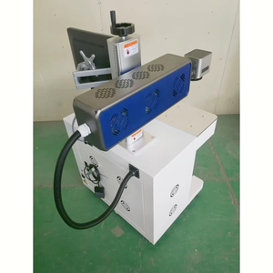 Desktop Portable Mopa CO2 Fly <b>Laser</b> Marking <b>Machine</b> for Wood DXF/AI/DWG/DST Support 30W/40W CNC Air-Cooled Bench-Top - Product Image 1