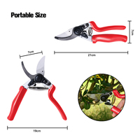 VERTAK bonsaï lames sk5, sécateur de dérivation en aluminium forgé avec poignée rotative