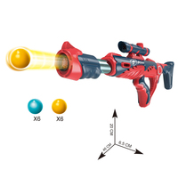 Pistola blanda de espuma EVA para disparar al aire libre, pistolas de juguete, juegos de potencia atómica a presión, juego de pistolas de bolas de aire de bala para niños