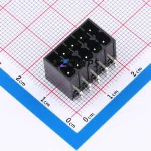MX15EDGRHC-3.5-2*05P-BK01-Cu-A Plug-in Terminal Block Bent Lead Through Hole,P=3.5mm Board-to-Board / Socket - Closed 2x5P 3.5mm - Product Image 1