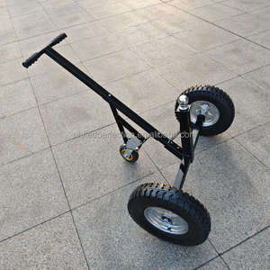 Carretilla Manual Ajustable para Remolque, Carro de Arrastre para Maniobrar Remolques de Dedo para Vehículos, Caravanas, Barcos y Remolques de Carga - Product Image 2