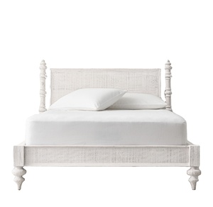Juego de Muebles de Dormitorio de Lujo Ligero y Personalizado, Cama Doble Acogedora, Muebles Personalizables de Fábrica Profesional - Product Image 1