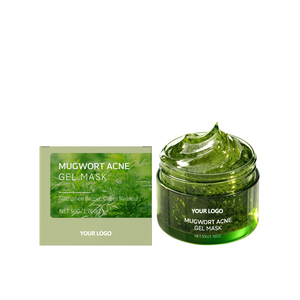 Mascarilla <span class=keywords><strong>de</strong></span> Hidrogel <span class=keywords><strong>de</strong></span> Artemisia <span class=keywords><strong>de</strong></span> Marca Privada, Calmante, Anti-Acné, Exfoliante Suave, Limpieza Profunda, Venta al por Mayor OEM - Product Image 2
