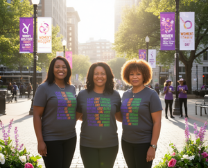 T-shirt Feminist Icon da donna, manica corta, girocollo, 100% cotone jersey, vestibilità regolare, casual, per tutte le stagioni, stampa con lettere - Product Image 2