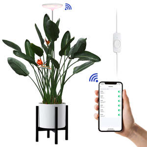 जे एंड सी वाई-फाई कंट्रोल स्मार्ट प्लांट ने हल्के ऊंचाई एडजस्टेबल के नेतृत्व वाले इनडोर बड़े पौधों के लिए हल्के फुल स्पेक्ट्रम विकसित किया - Product Image 6